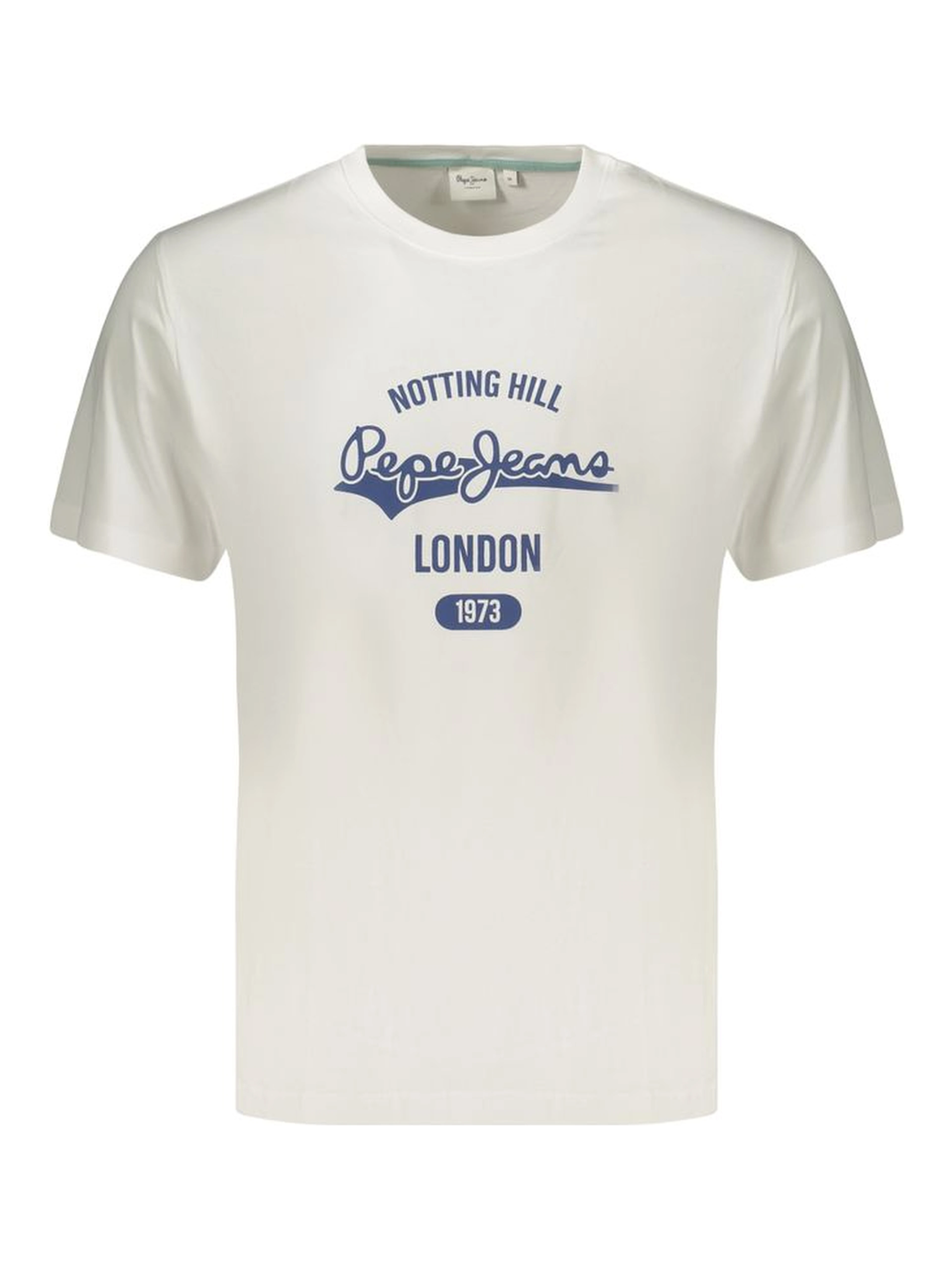 White Cotton Men's T-Shirt