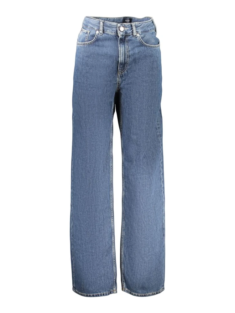 Blue Cotton Women's Jeans