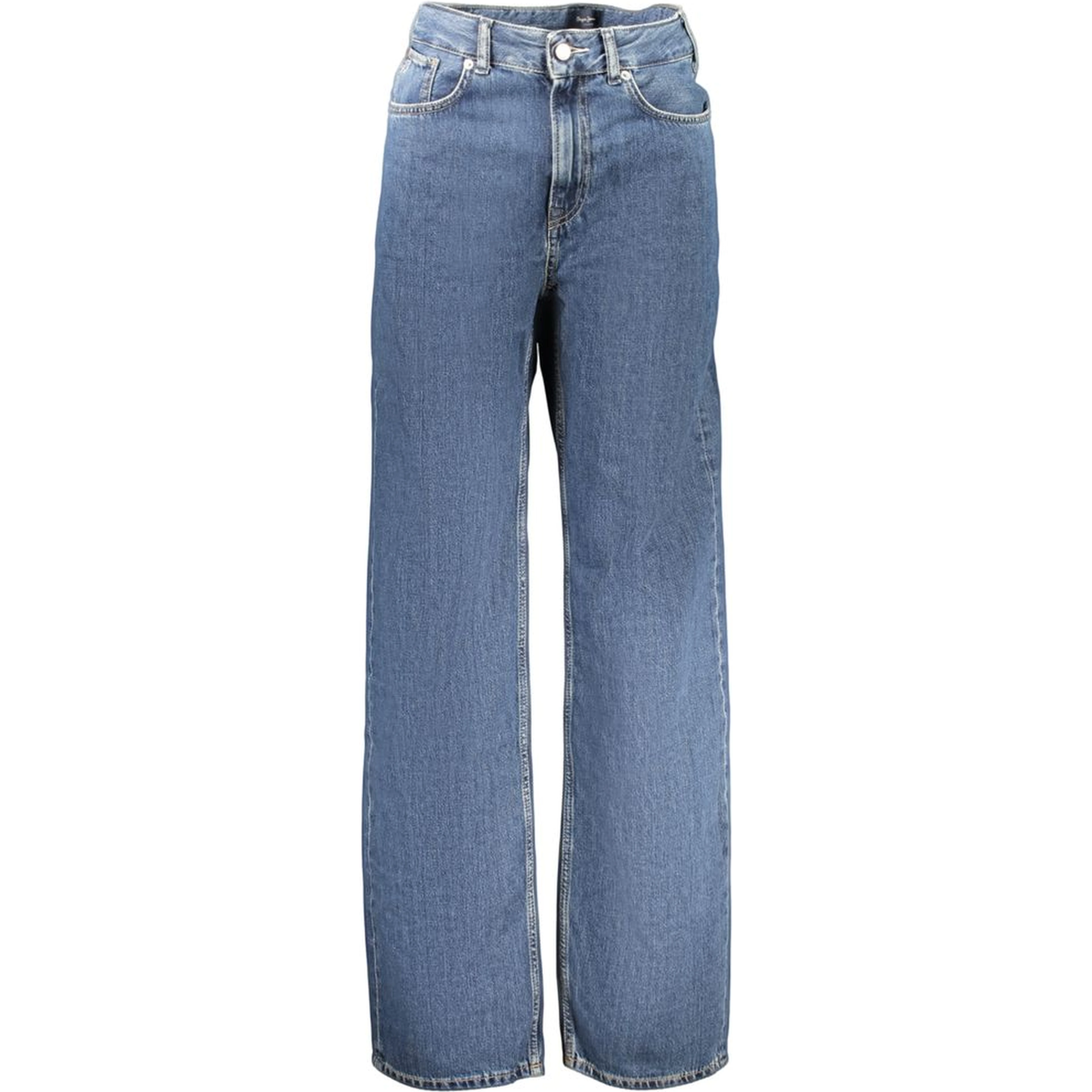 Blue Cotton Women's Jeans