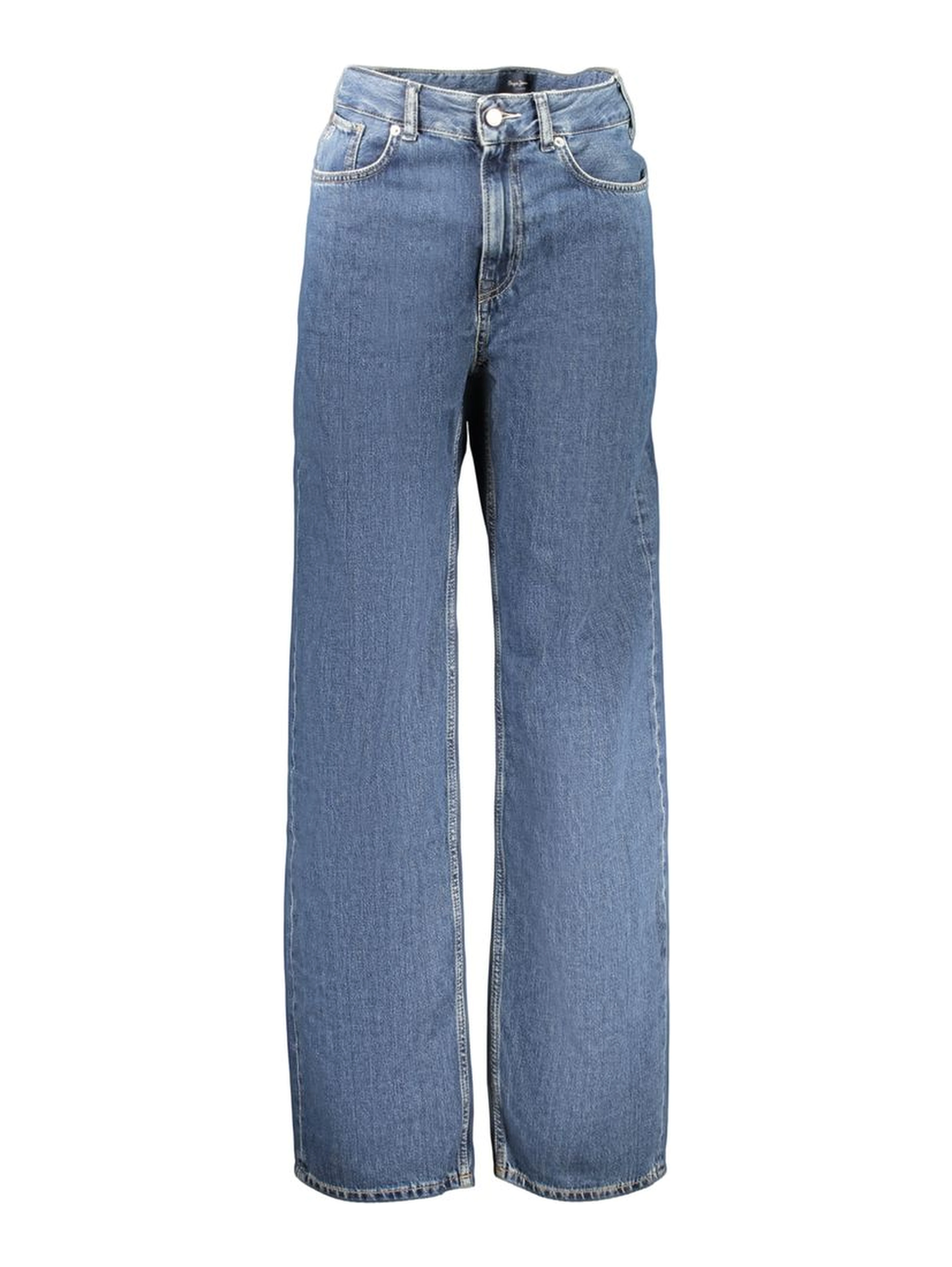 Blue Cotton Women's Jeans