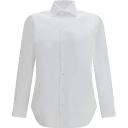 White Cotton Dress Shirt