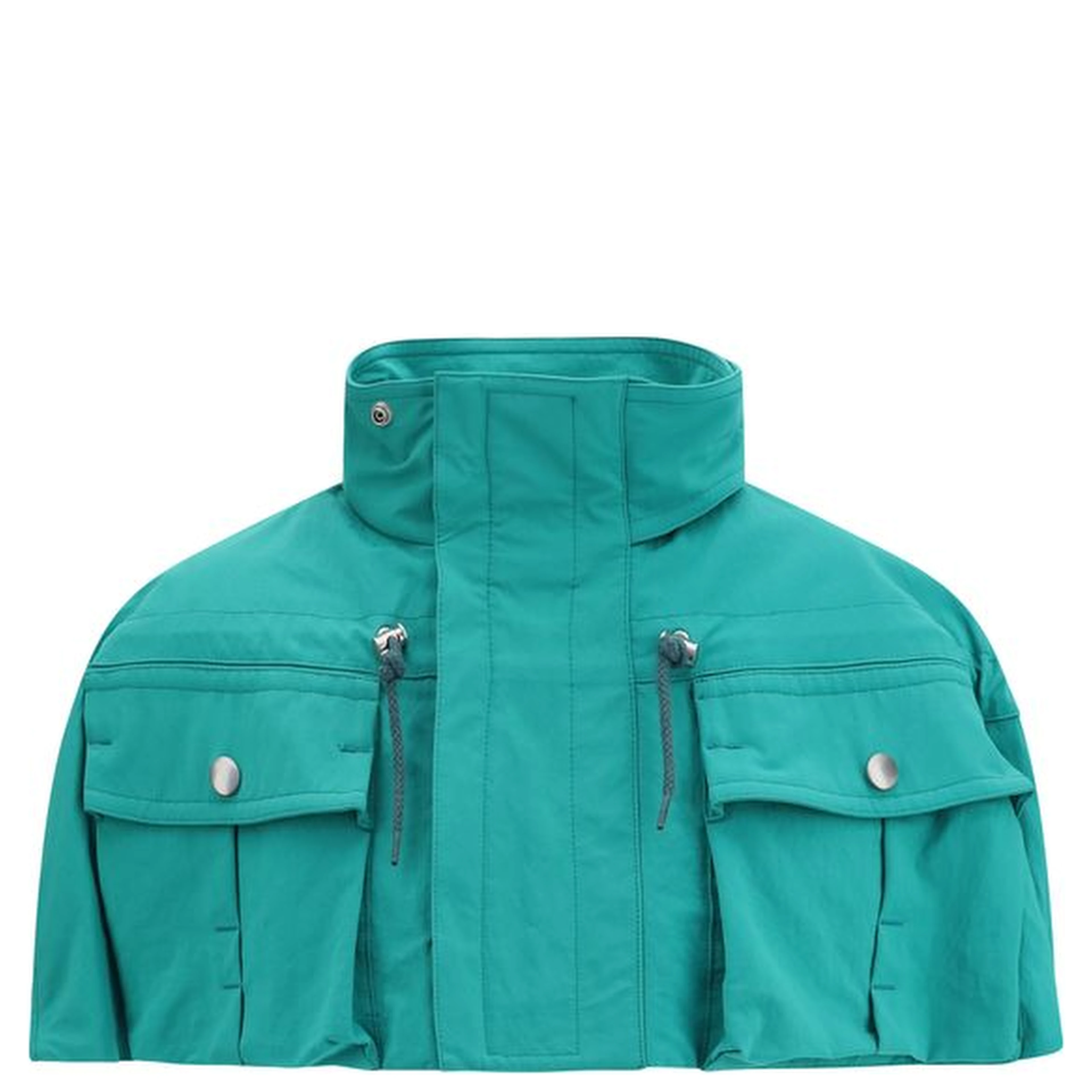 Blue Nylon Coat