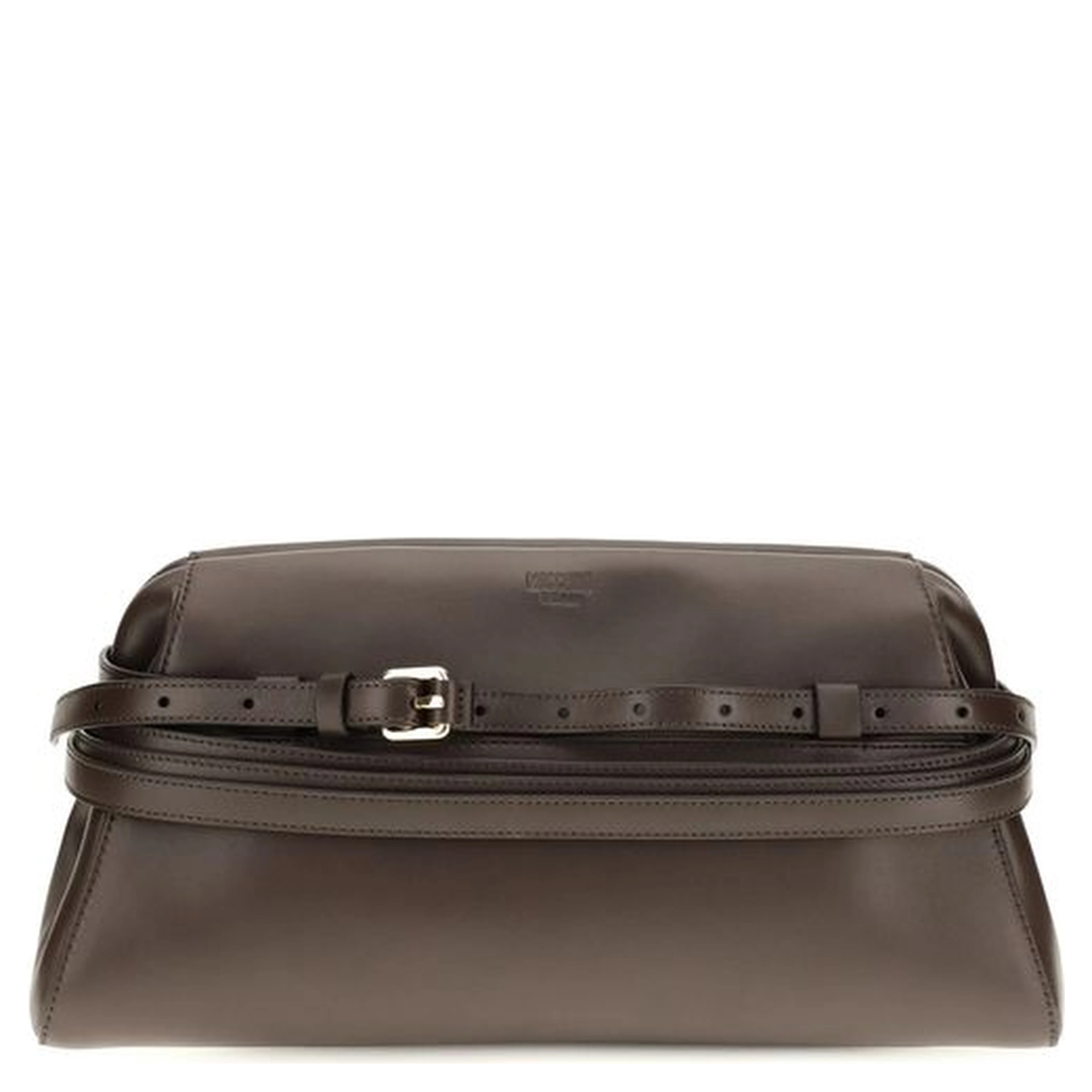 Brown Goatskin Clutch Bag