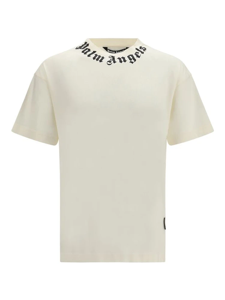 Beige Cotton T-Shirt