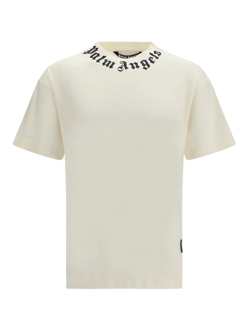 Beige Cotton T-Shirt