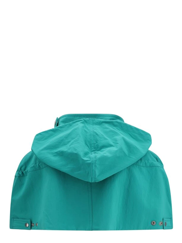 Blue Nylon Coat alternative