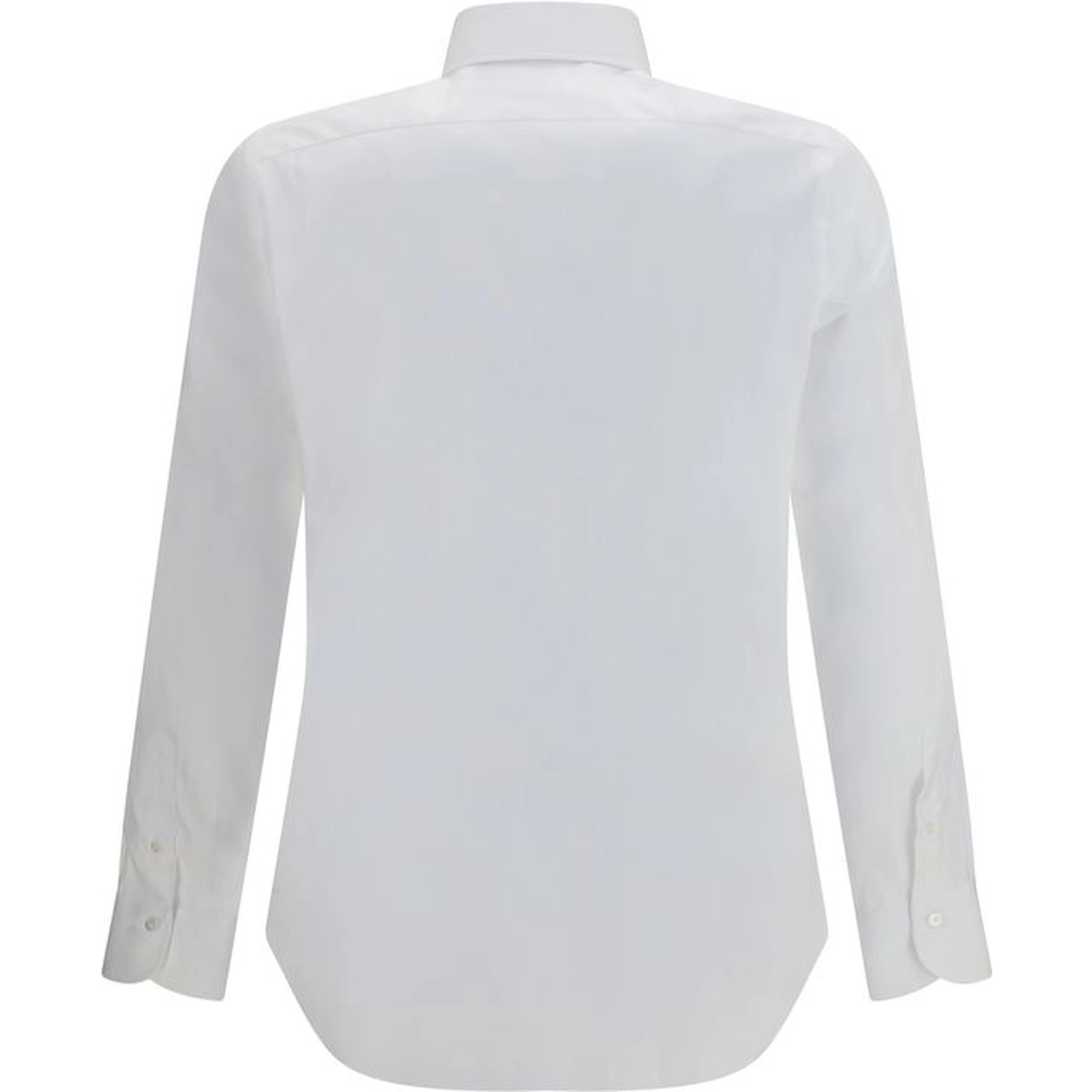 White Cotton Dress Shirt