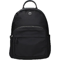 Black Nylon Backpack