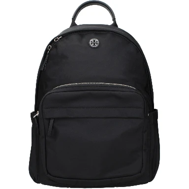 Black Nylon Backpack