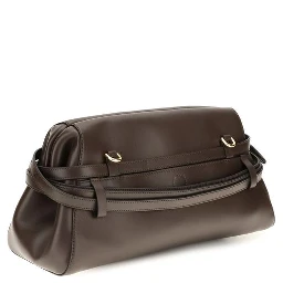 Brown Goatskin Clutch Bag