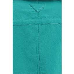 Blue Nylon Coat