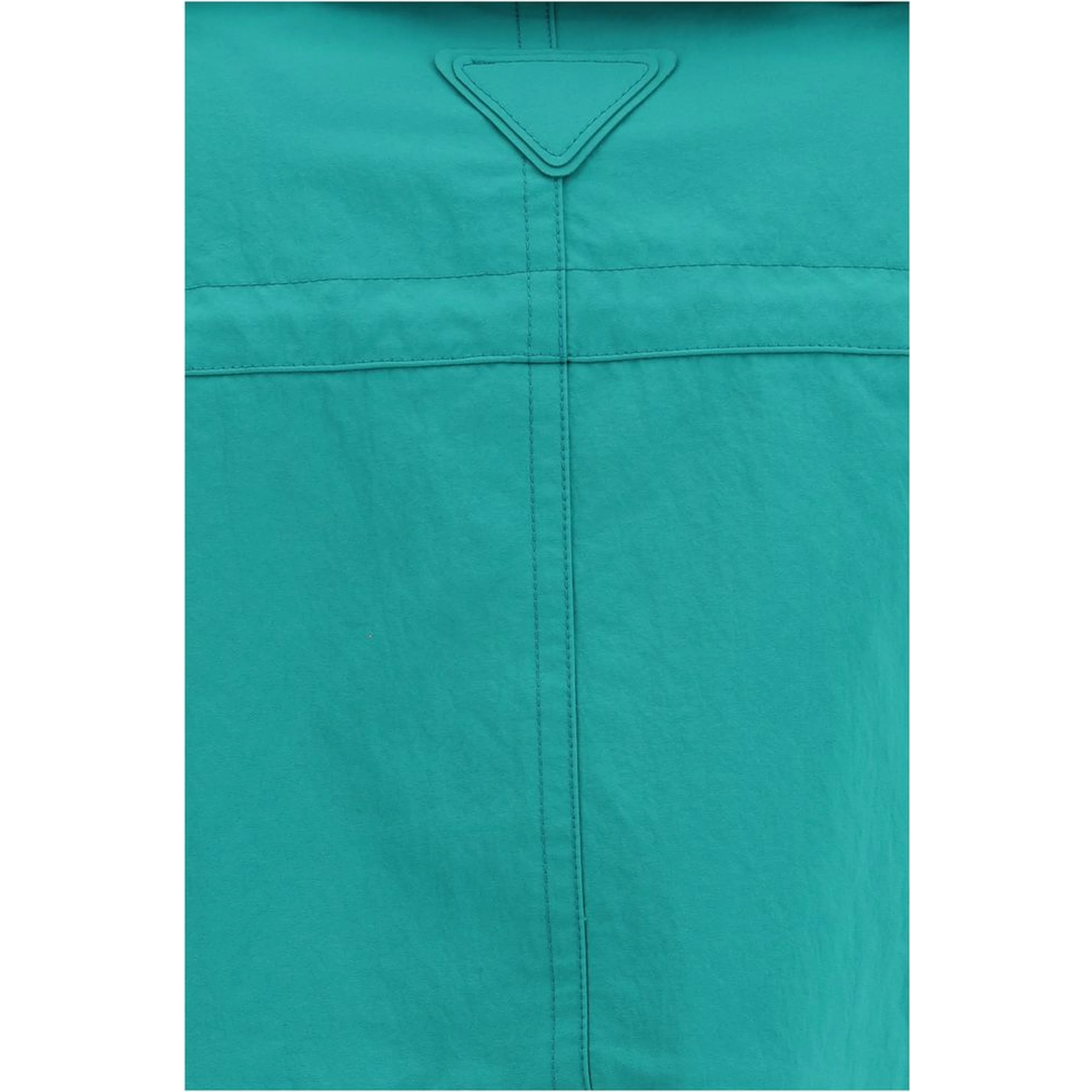 Blue Nylon Coat