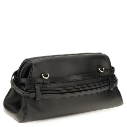 Black Goatskin Clutch Bag