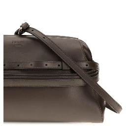 Brown Goatskin Clutch Bag