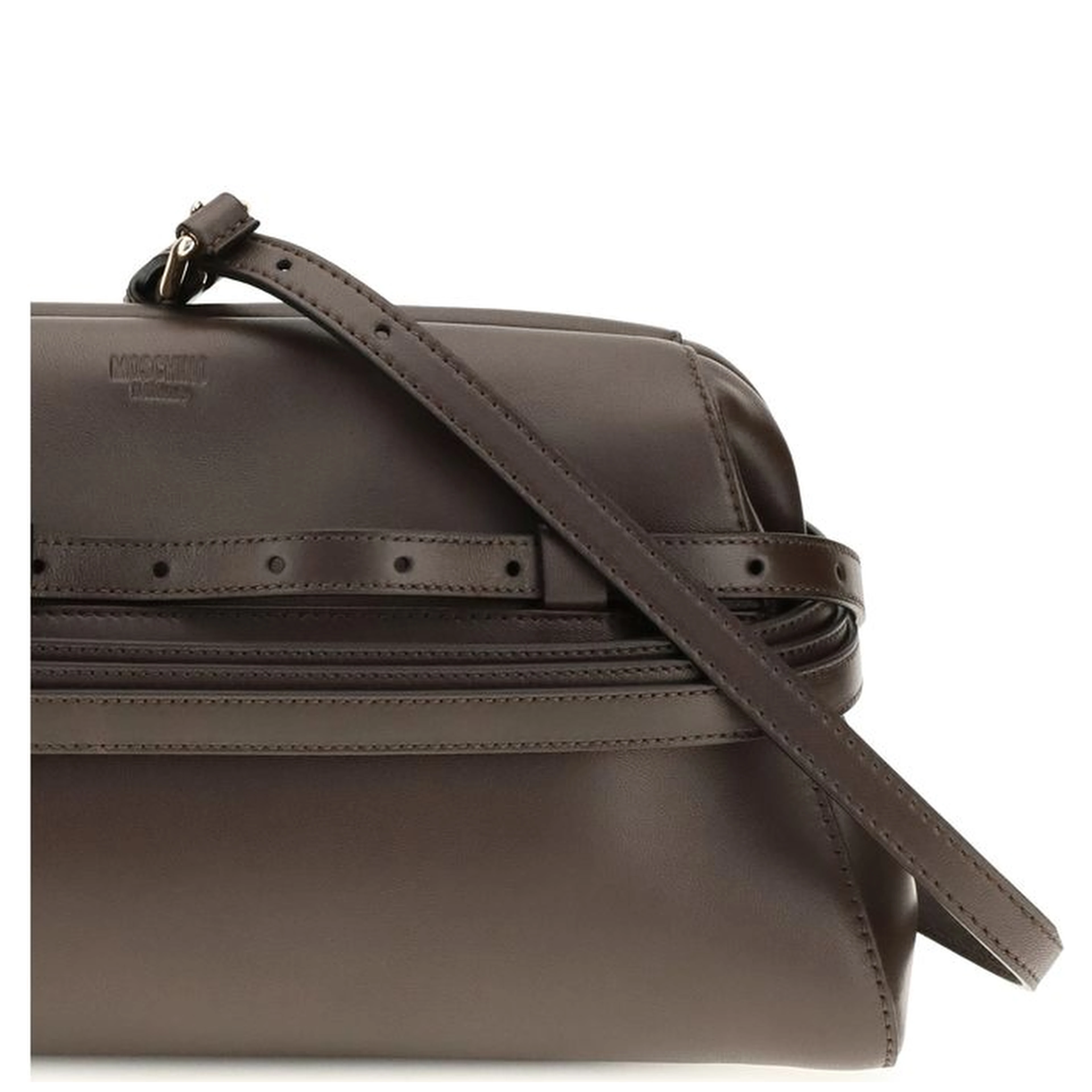 Brown Goatskin Clutch Bag