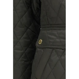 Bicolor Polyamide Full-Length Jacket