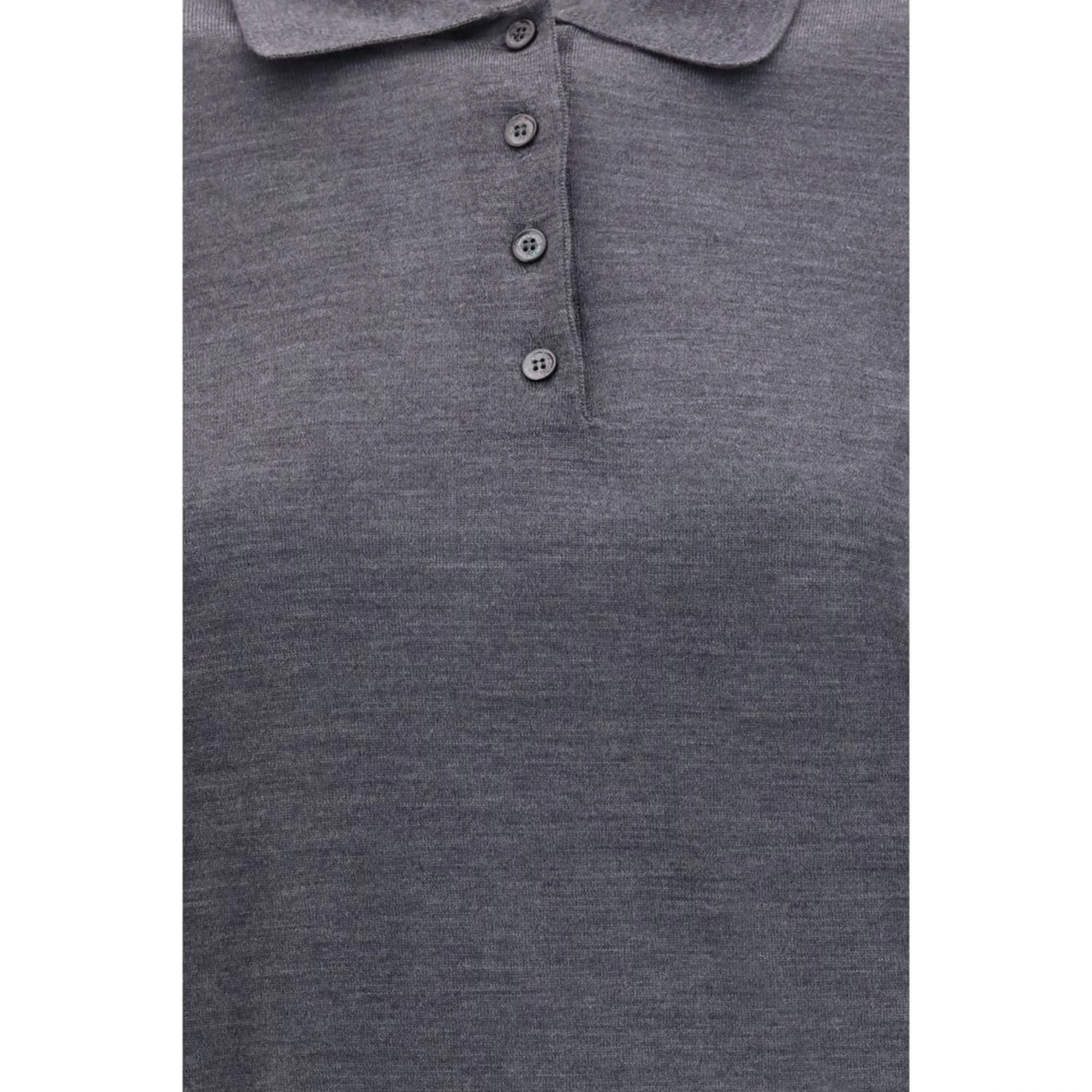 Gray Wool Oves Aries Shirt