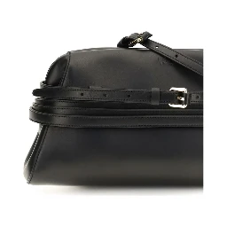 Black Goatskin Clutch Bag