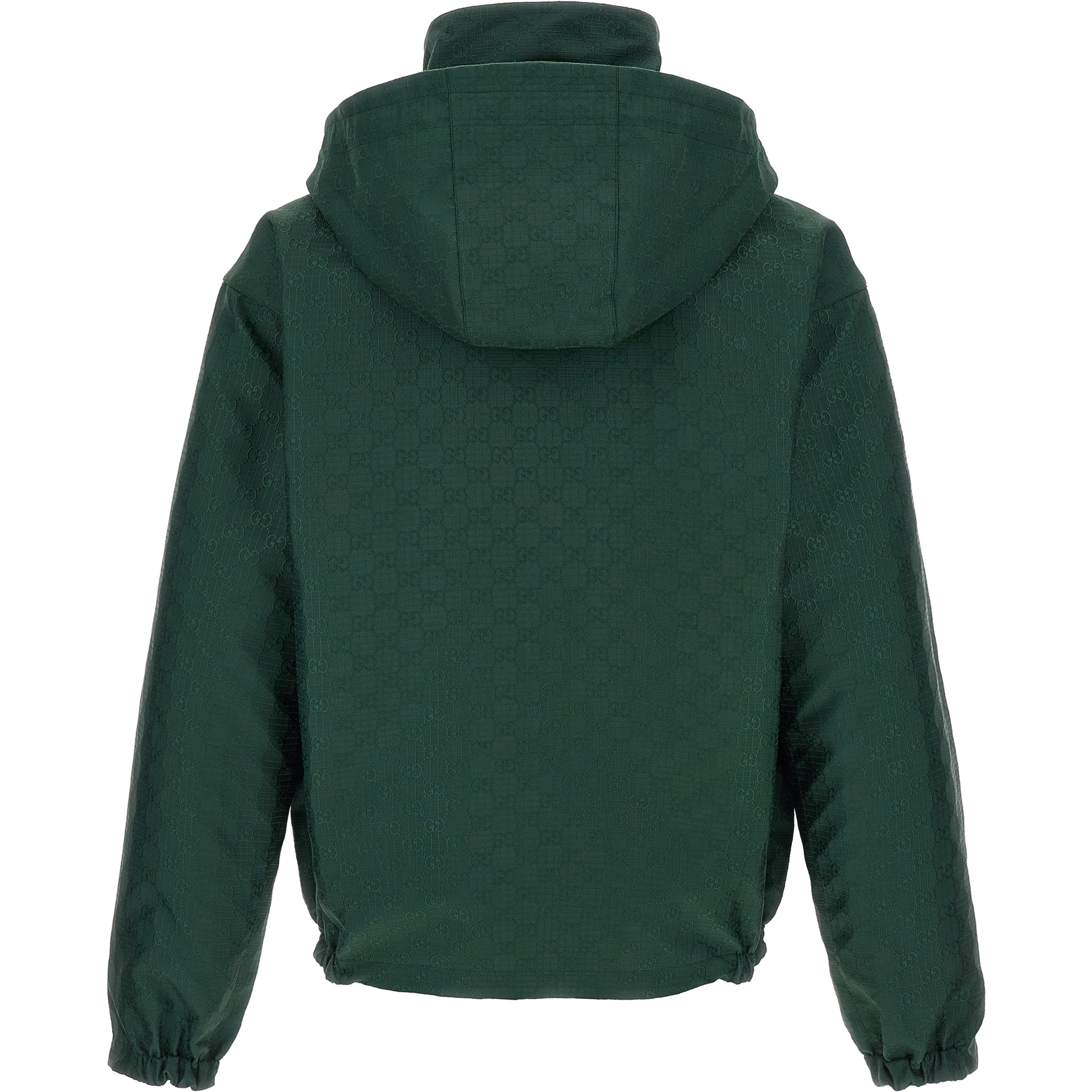 Bicolor Cotton Shell Jacket