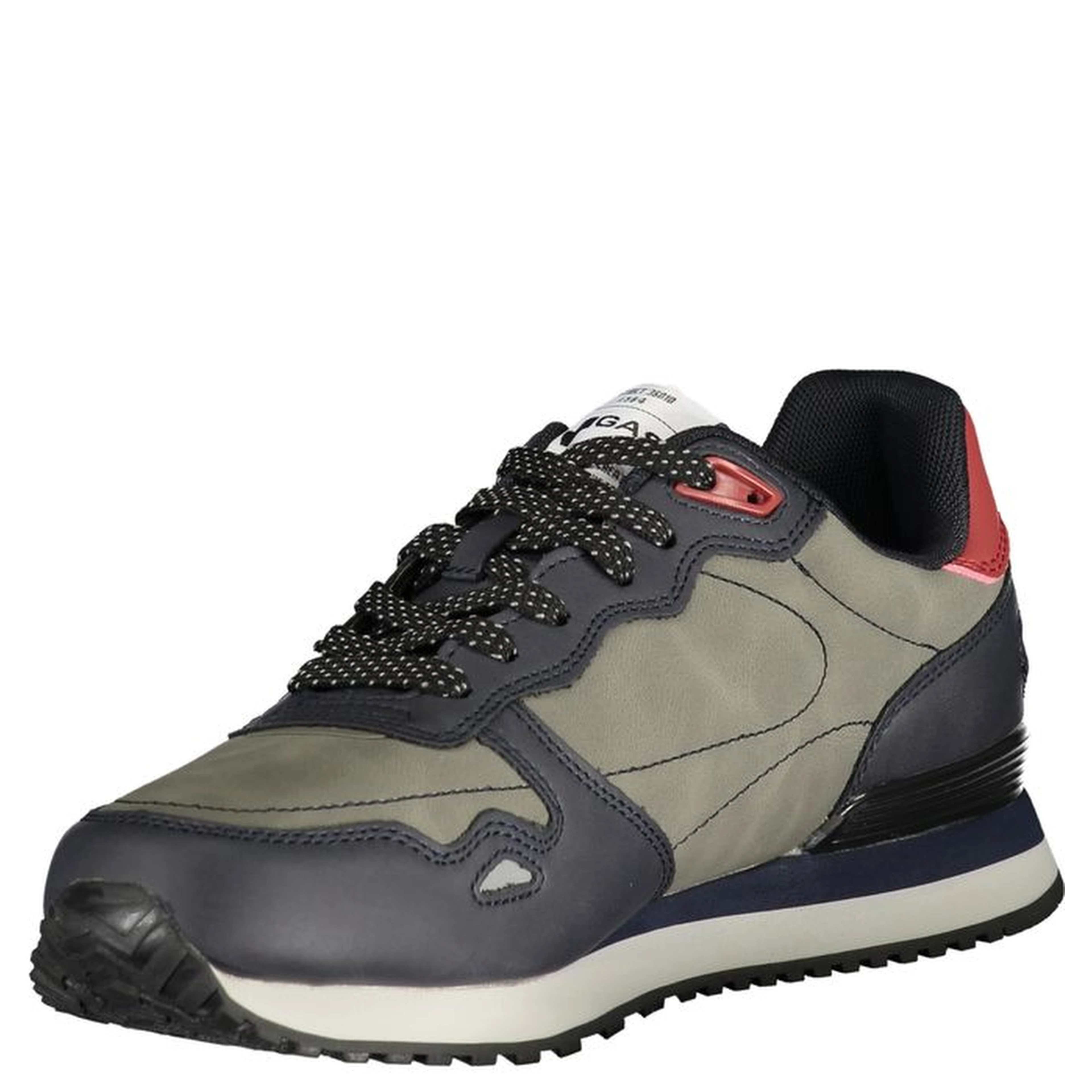 Blue Polyester Men Sneaker