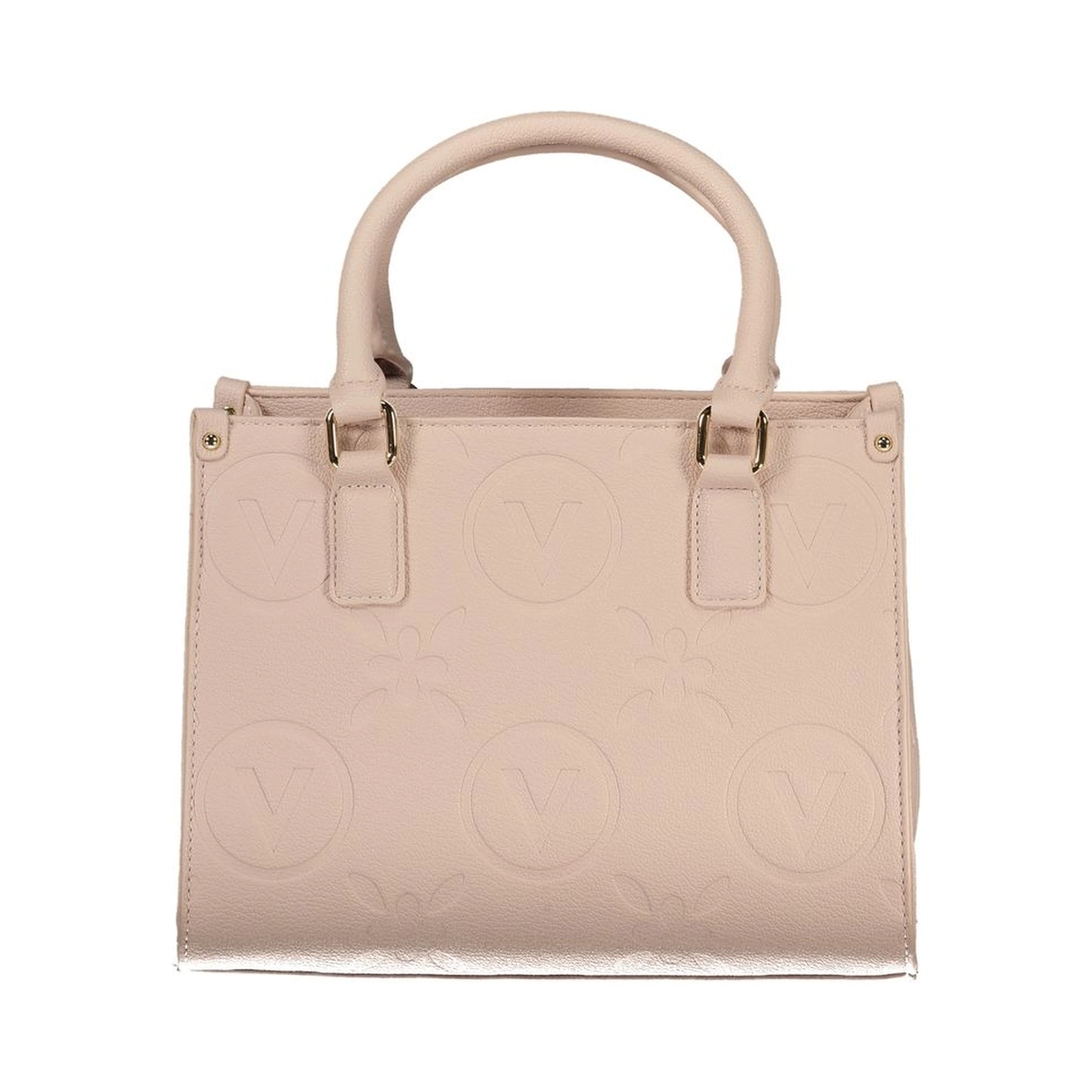 Pink Polyethylene Handbag