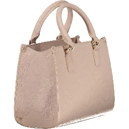 Pink Polyethylene Handbag