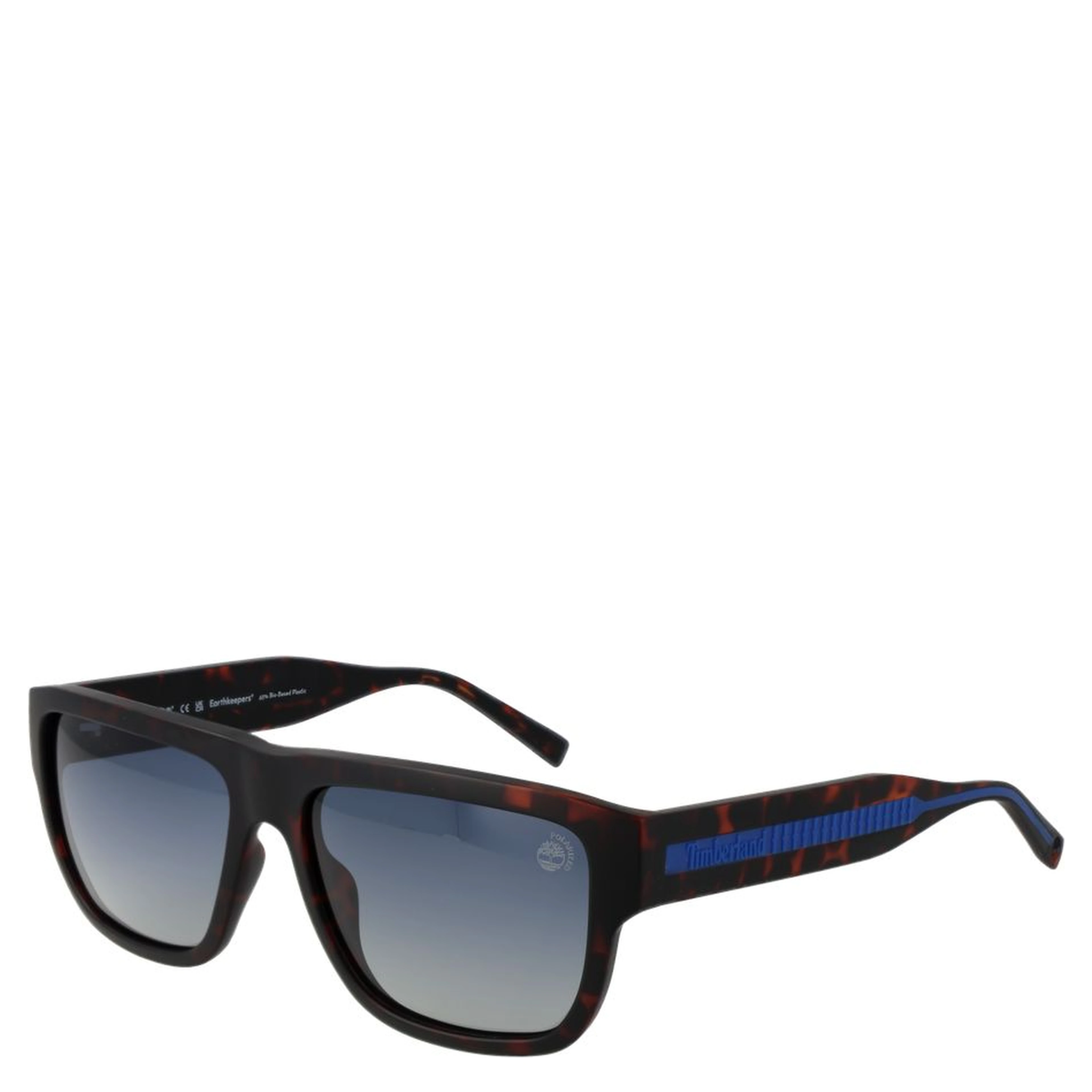 Brown Stainless Steel Sunglasses