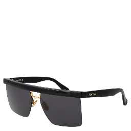 Black Stainless Steel Sunglasses
