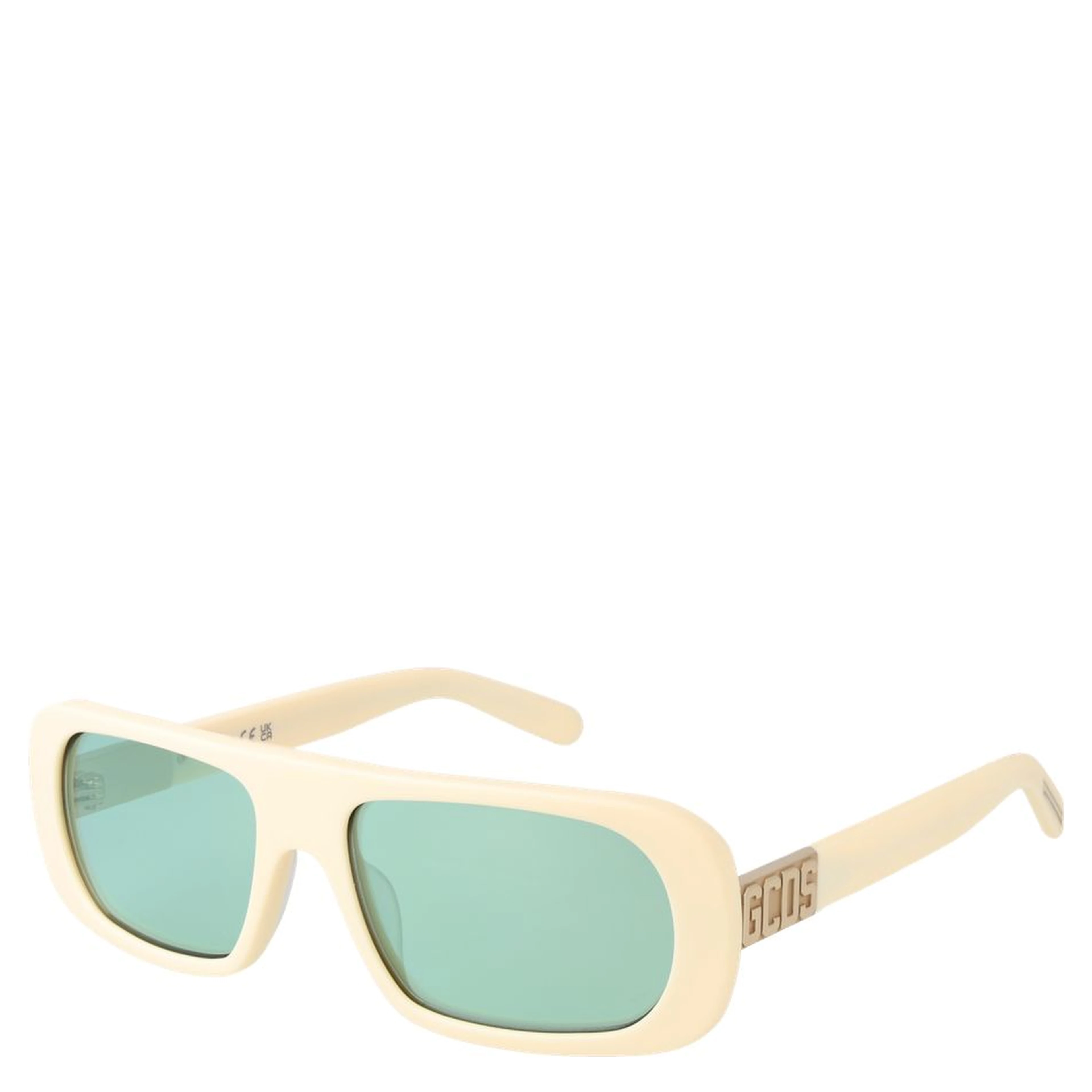 Cream Acetate Sunglasses