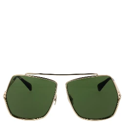 Gold Metal Sunglasses
