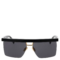 Black Stainless Steel Sunglasses