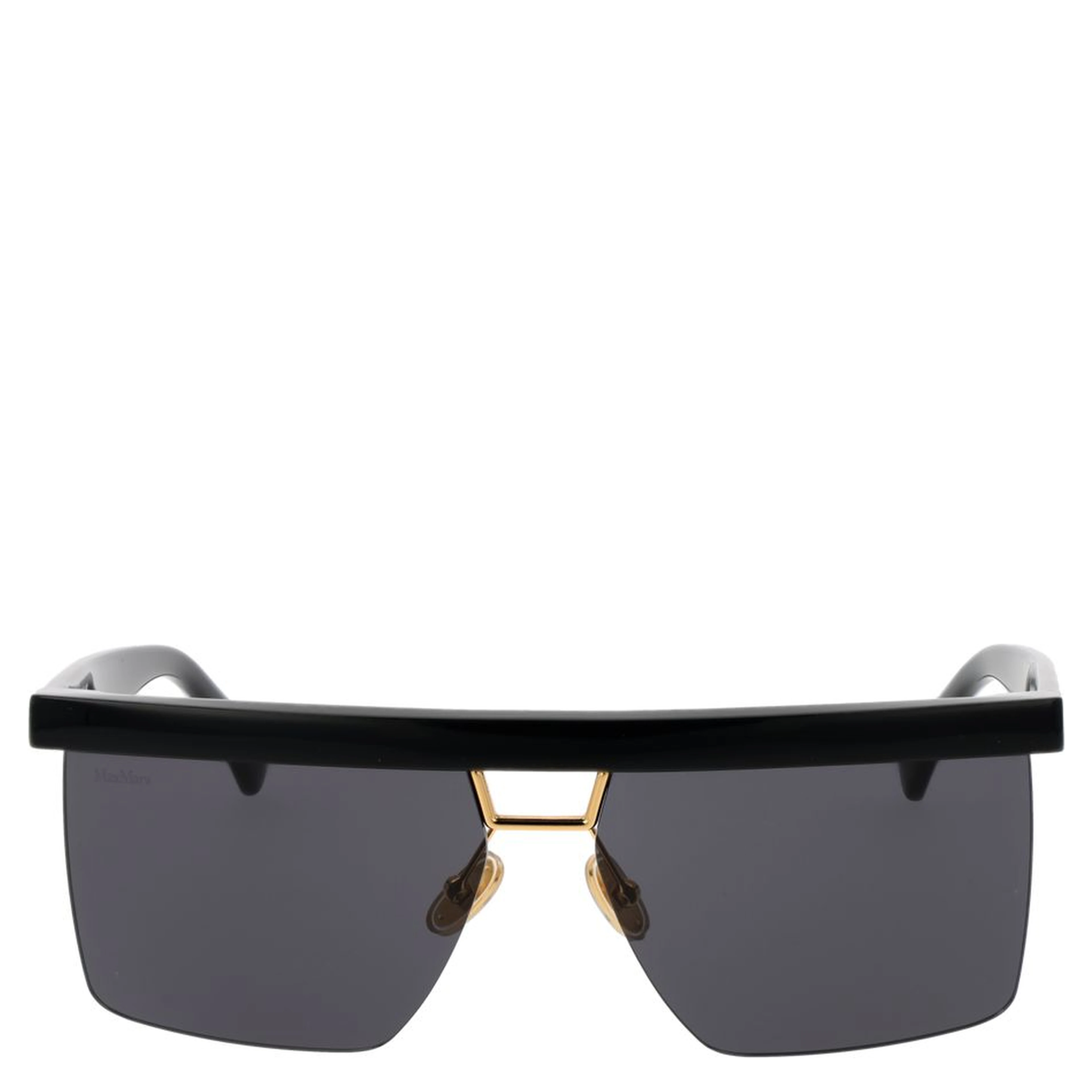 Black Stainless Steel Sunglasses