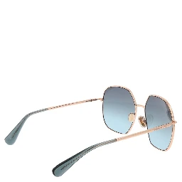 Rose Gold Metal Sunglasses