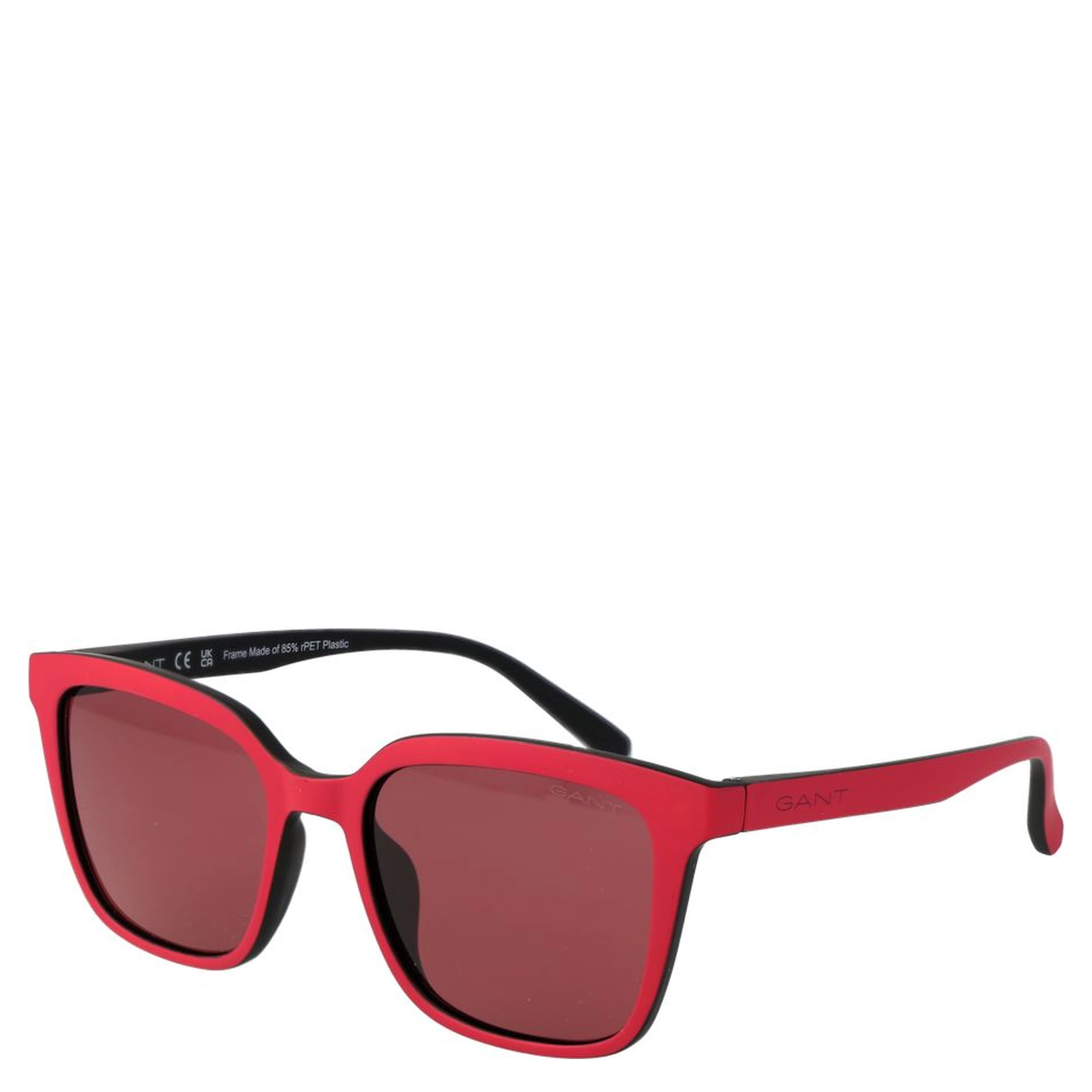 Red Plastic Sunglasses