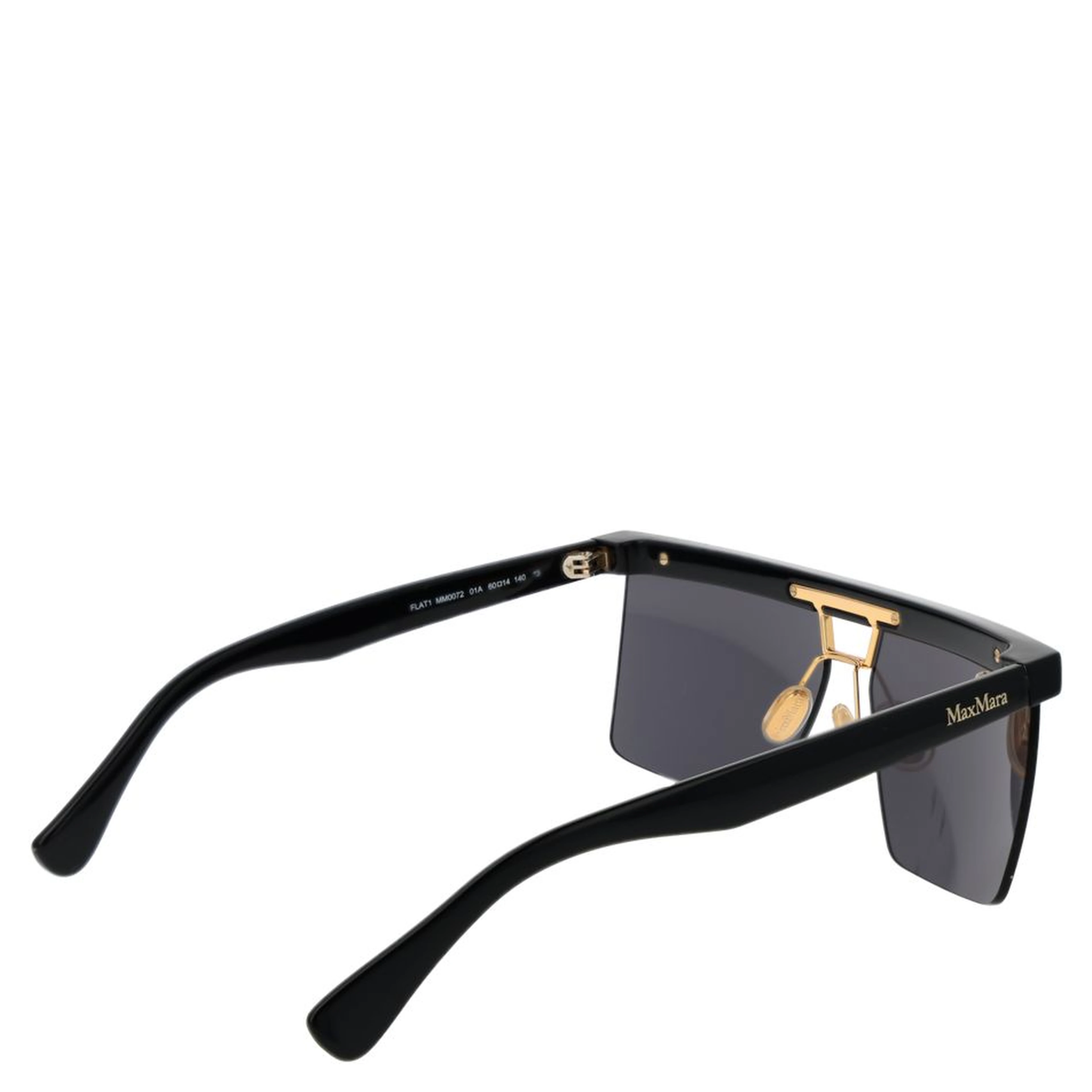 Black Stainless Steel Sunglasses