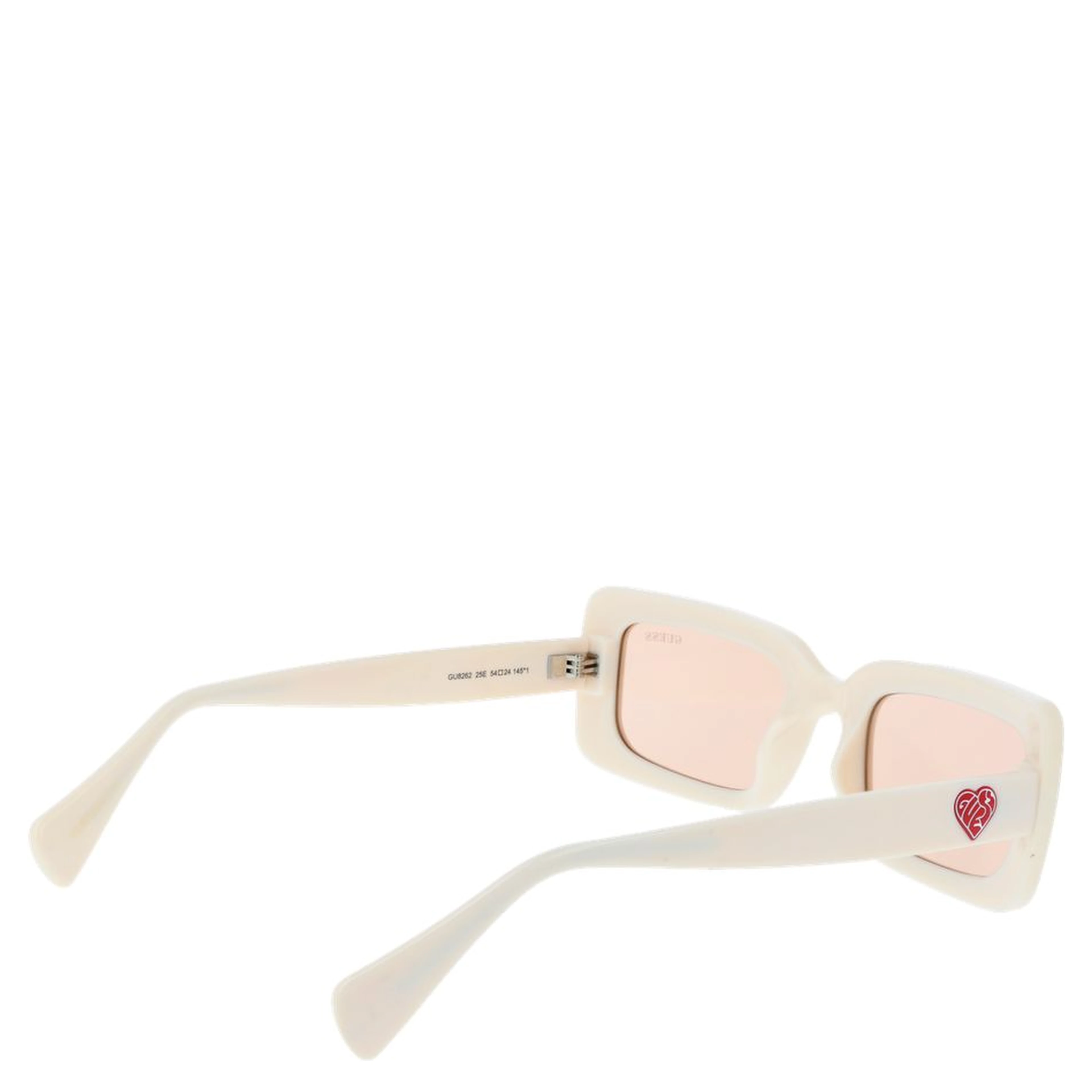 Beige Plastic Sunglasses