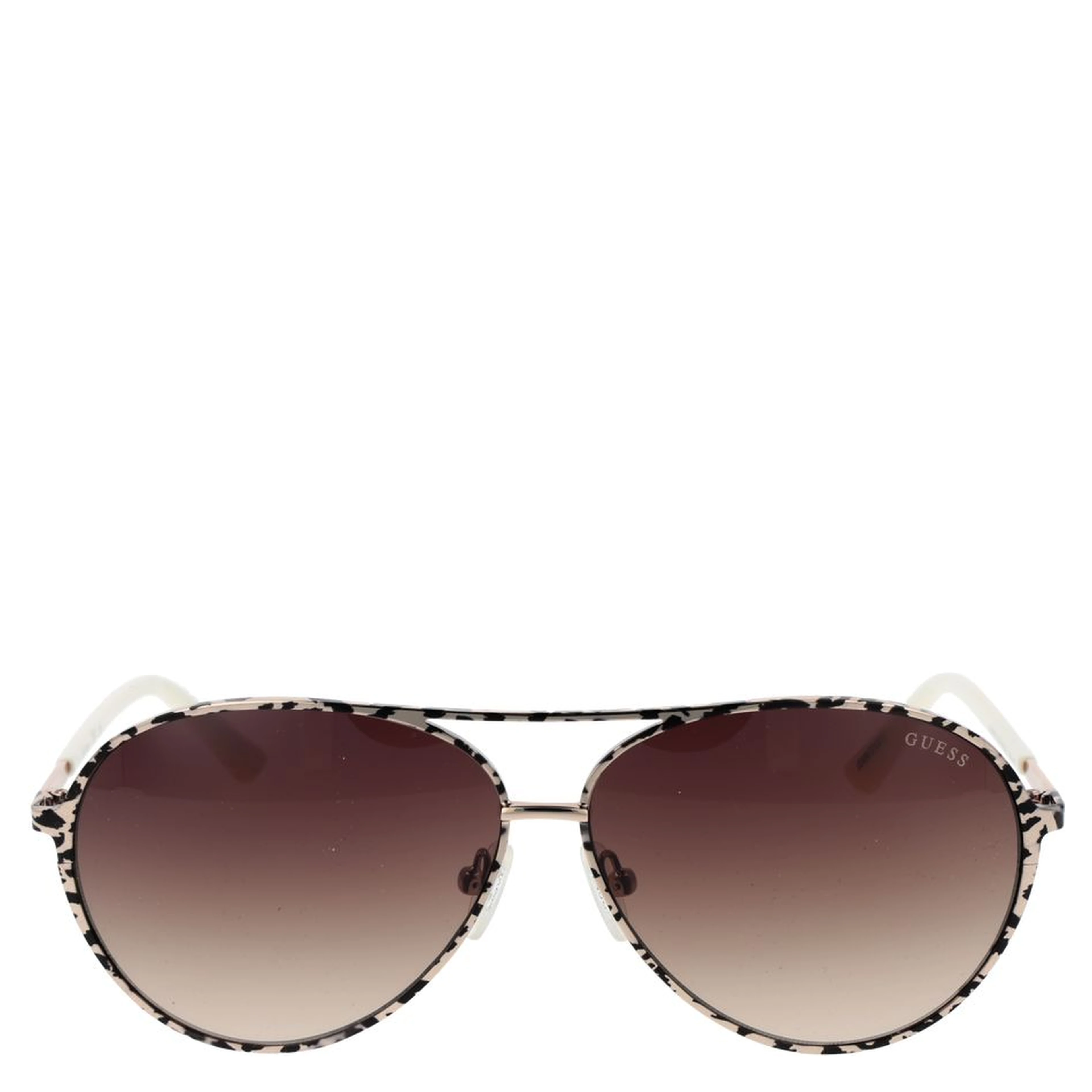 Cream Metal Sunglasses