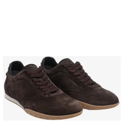 Moor brown suede sneakers