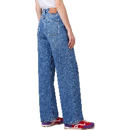 Anagram baggy jeans in denim