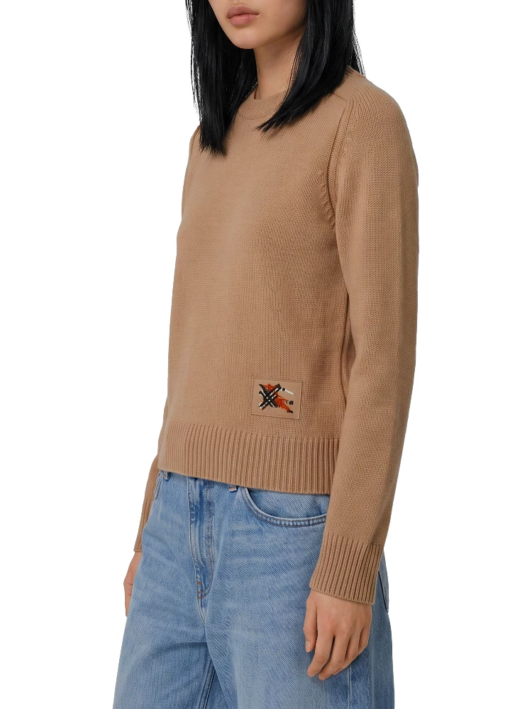 Janelle sweater in wool and cashmere alternative