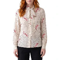 Silk Pludsepois Bubble shirt