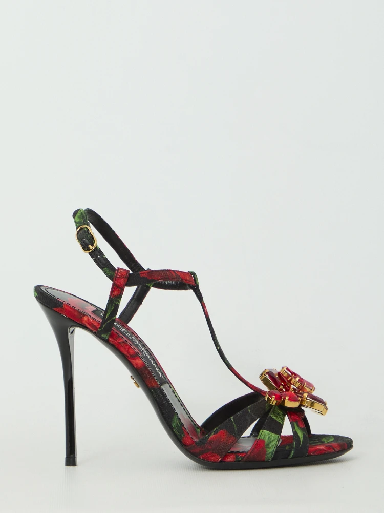 Red Rose sandals
