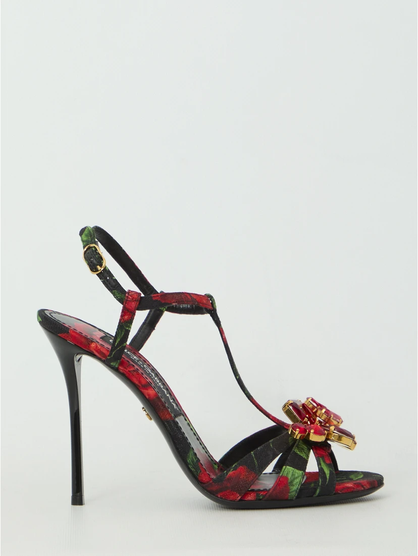 Red Rose sandals