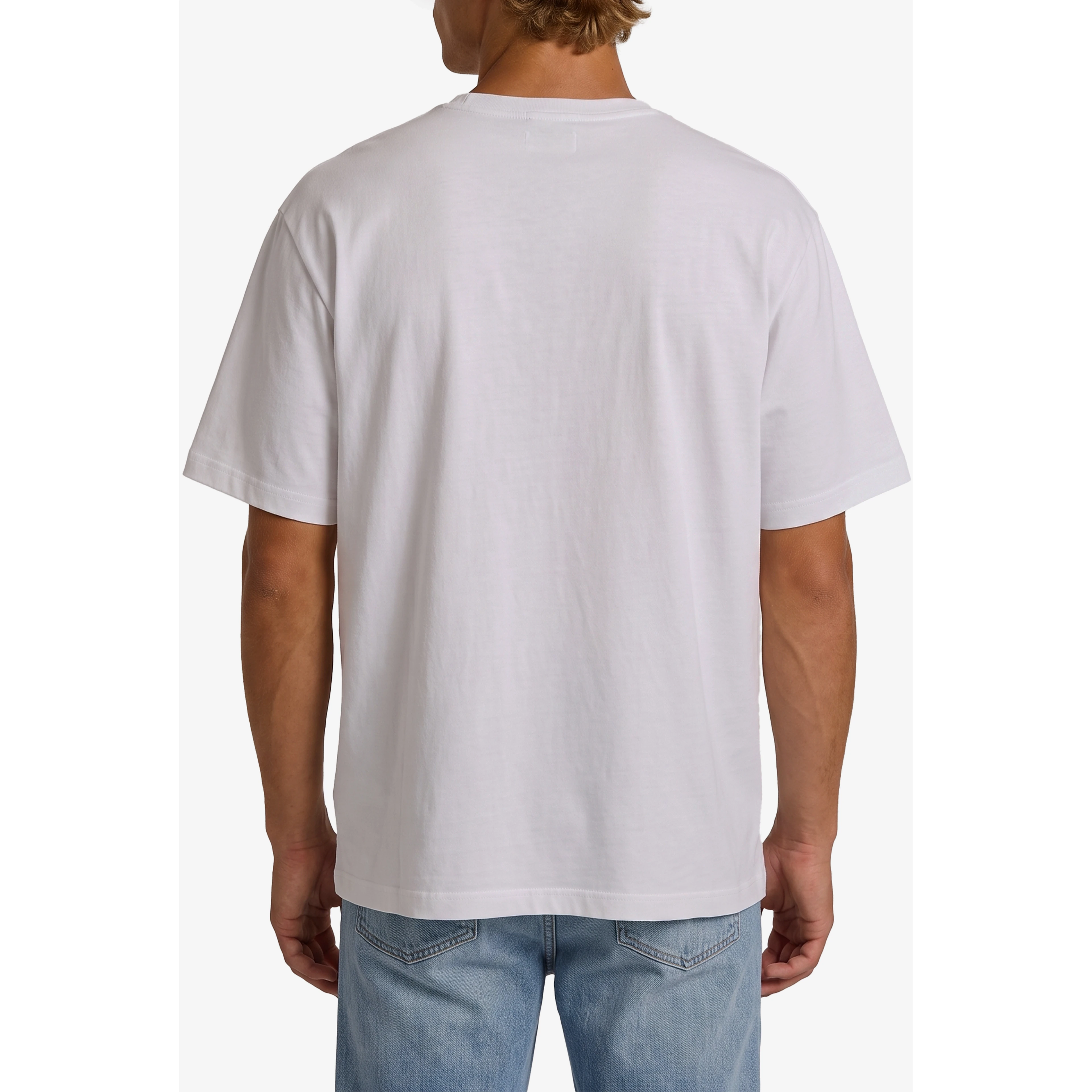 White cotton T-shirt
