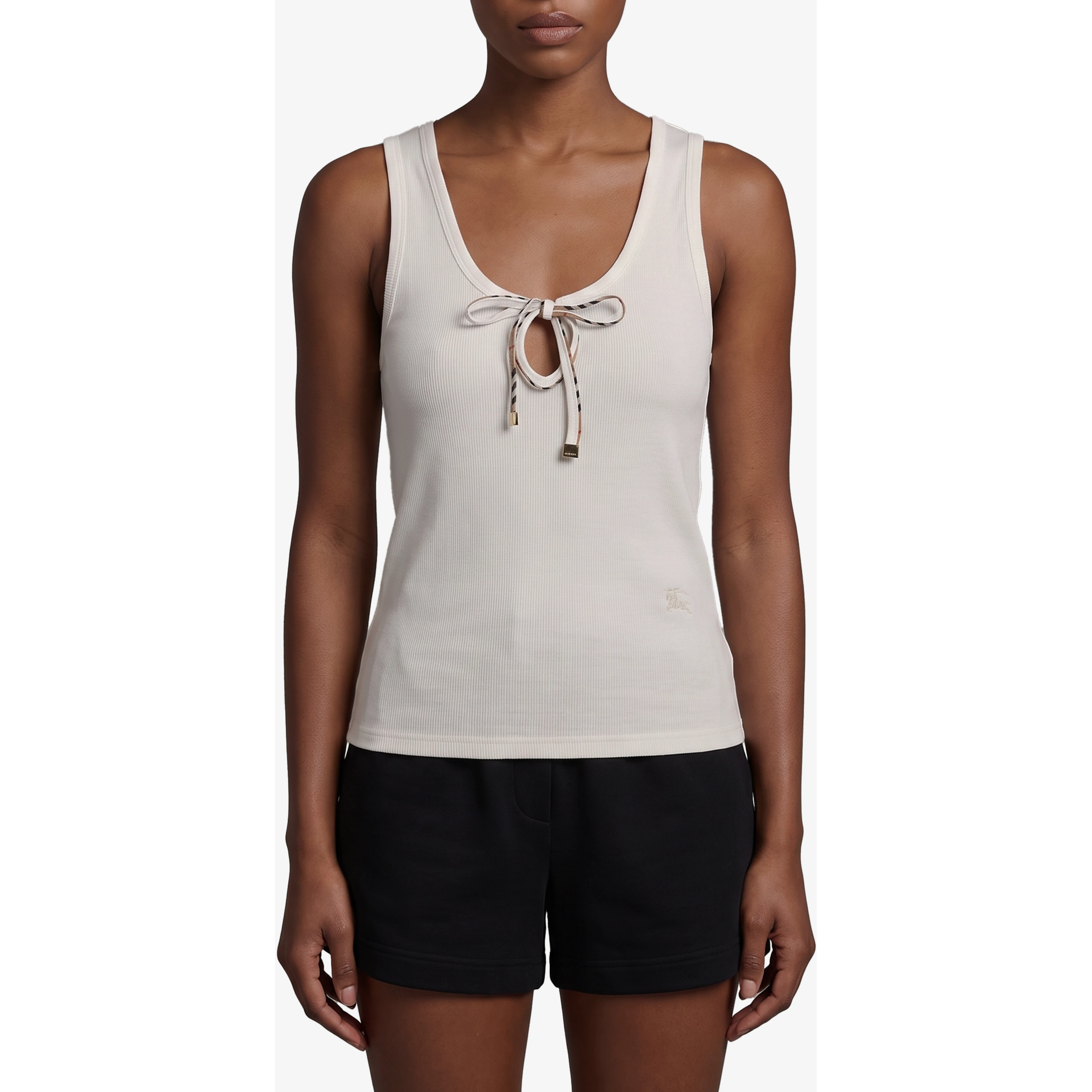 Tierra lace-up top