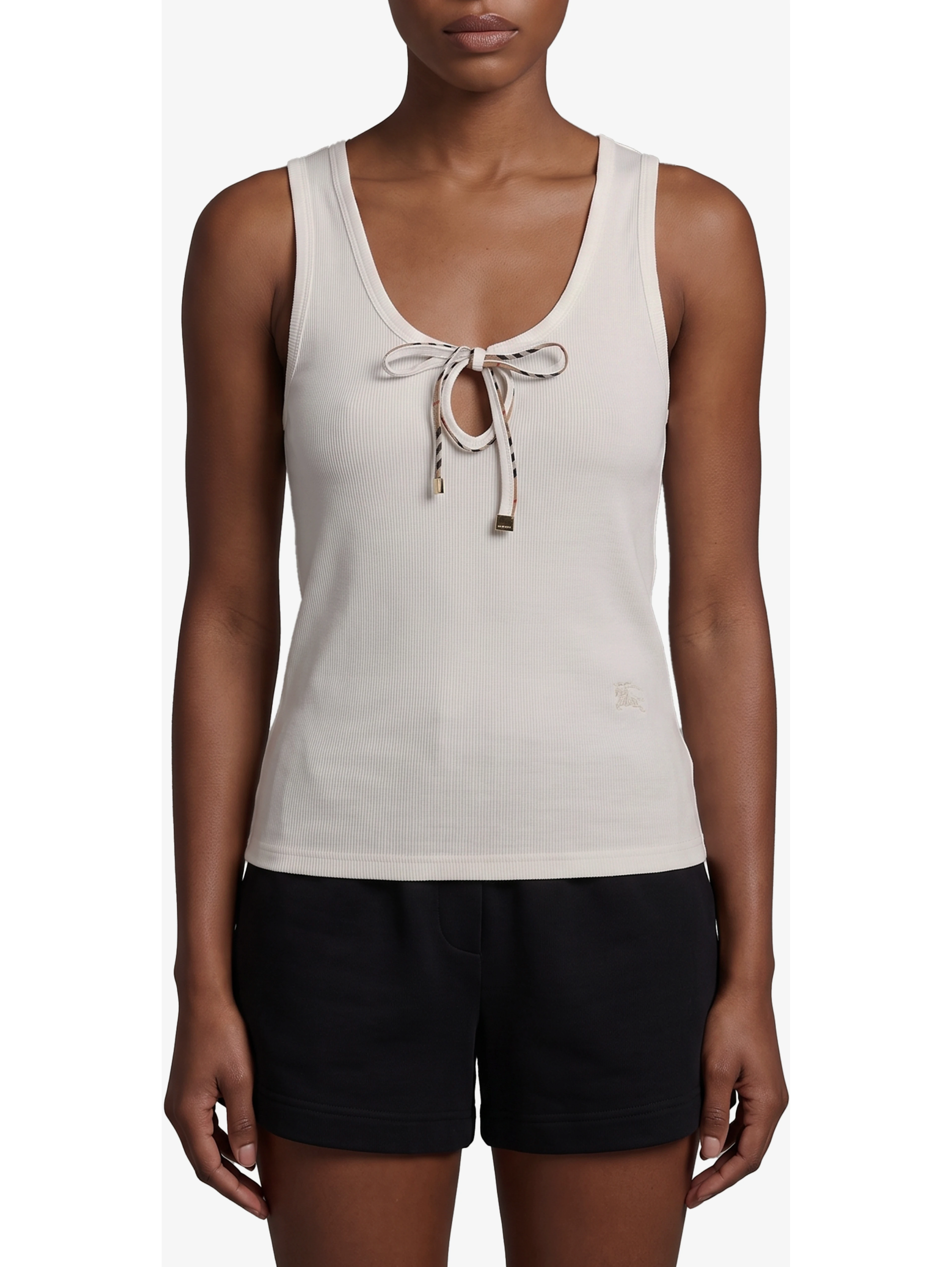 Tierra lace-up top