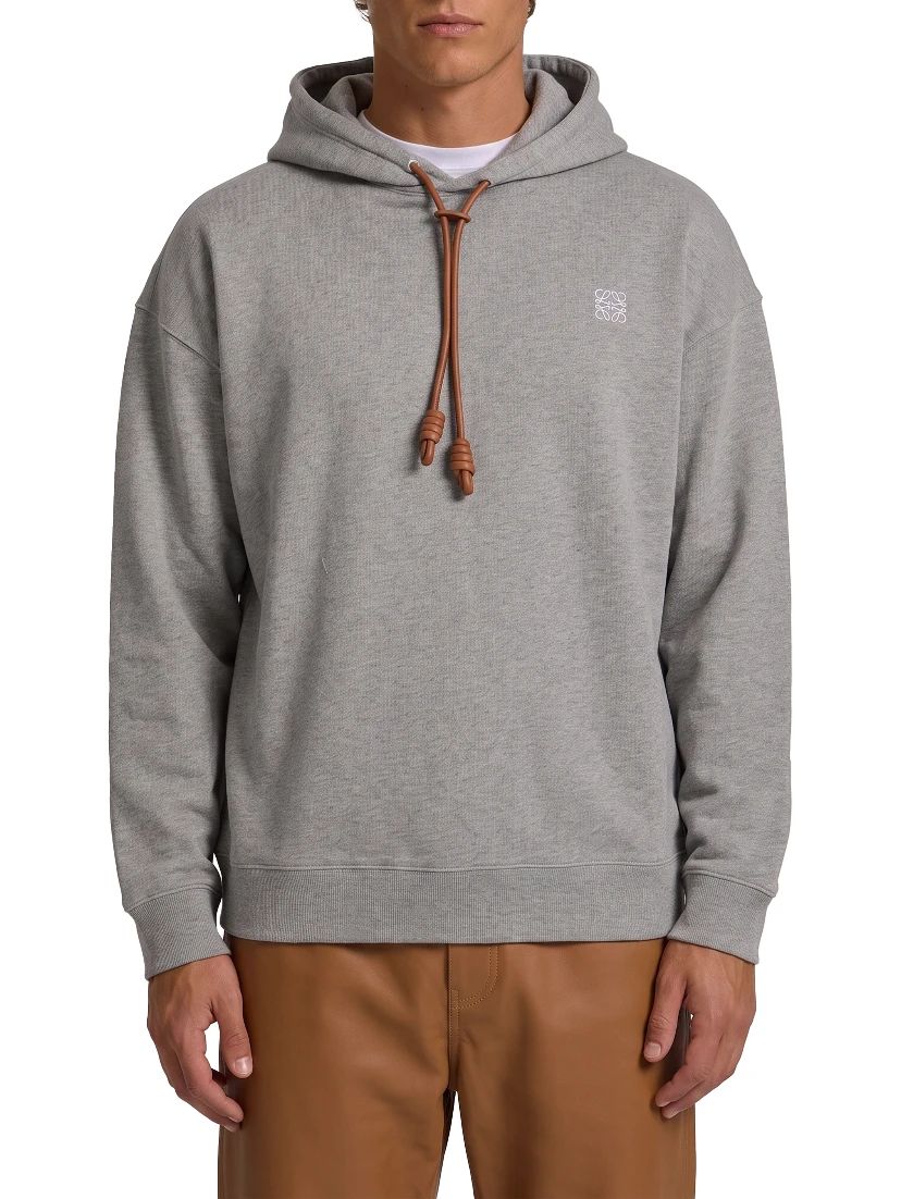 Cotton hooded sweatshirt