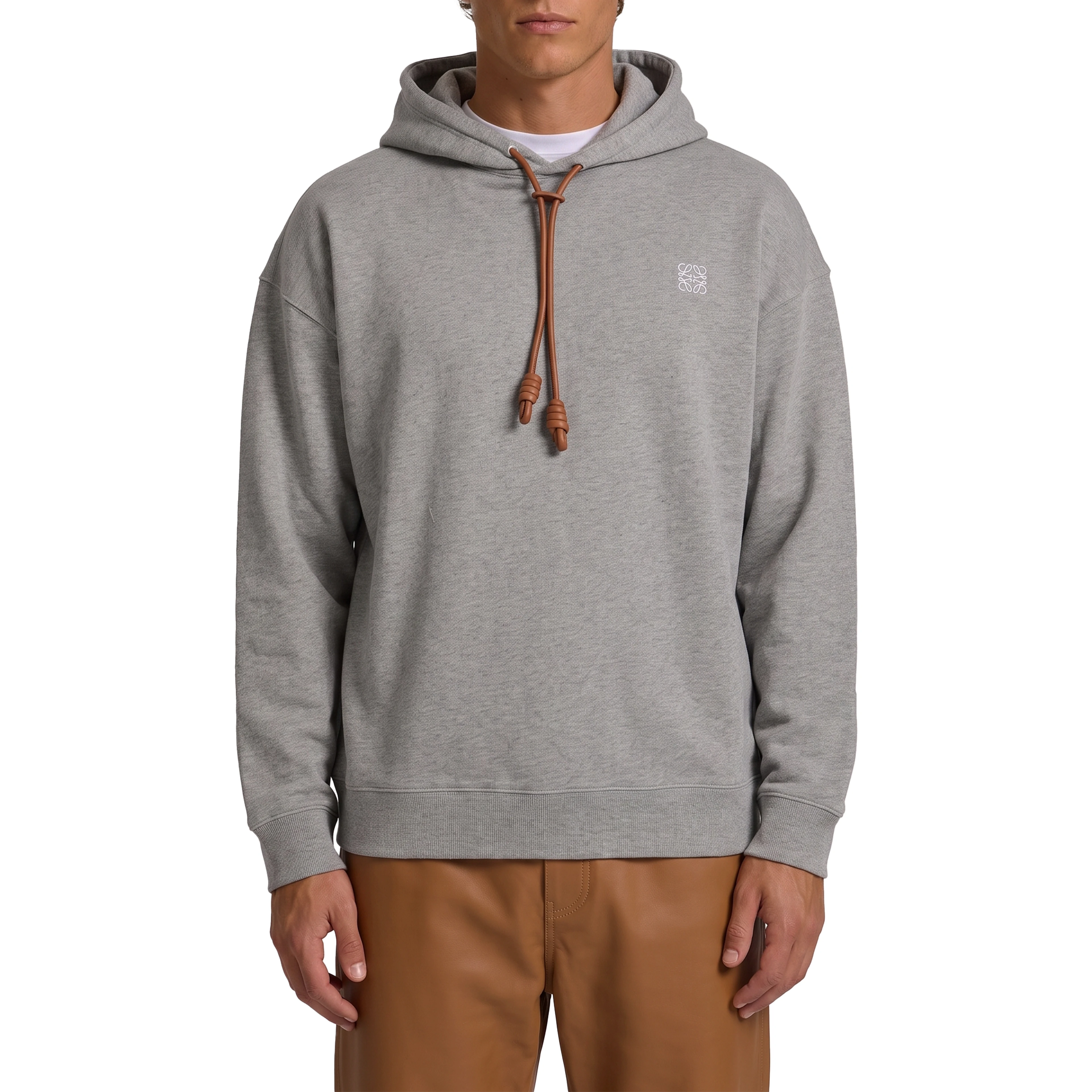 Cotton hooded sweatshirt