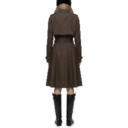 Long Pembury trench coat in gabardine