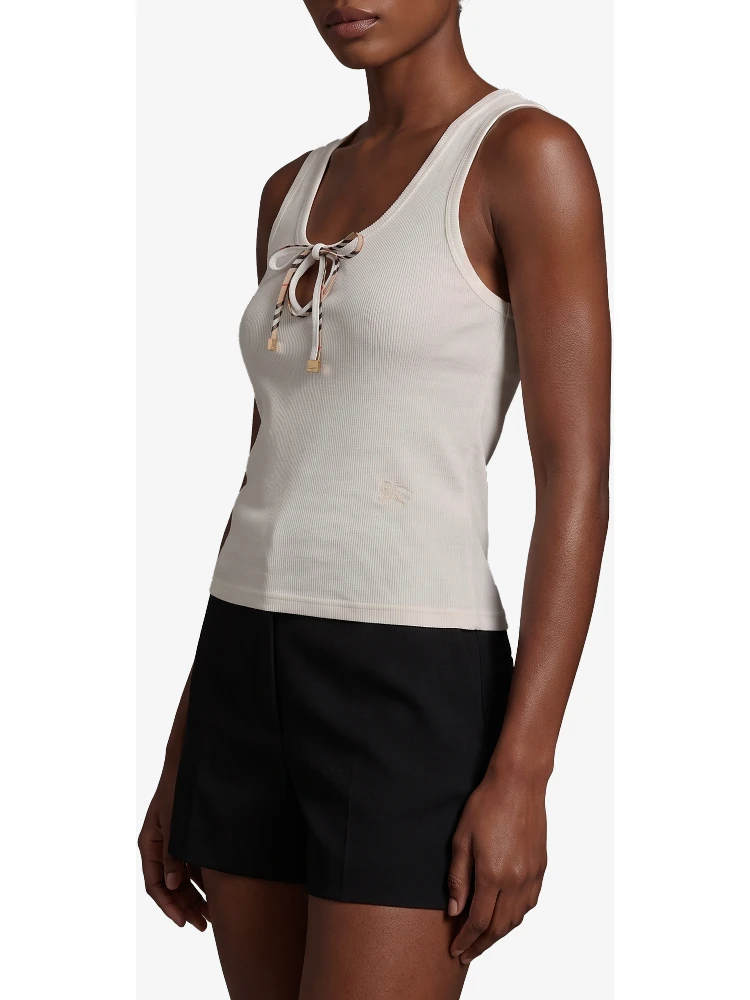 Tierra lace-up top alternative